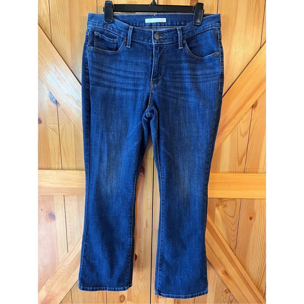 Levi's Women's Boot Cut Jeans - Dark Blue